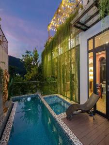 Villa 3 phòng ngủ thiên nhiên - bể bơi - đầy đủ tiện nghi