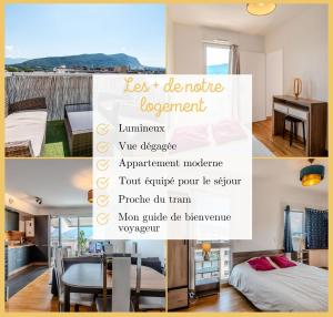 Appartements Chez Sonia I T3 I Ambilly : photos des chambres