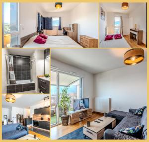 Appartements Chez Sonia I T3 I Ambilly : photos des chambres