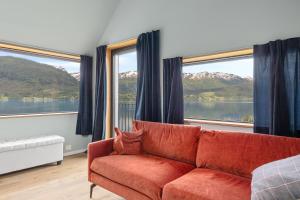 Modern house by the Fjord in Sandane, Nordfjord.
