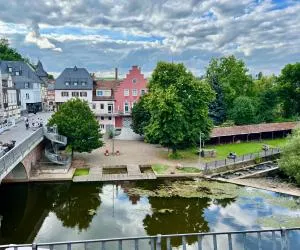 helloYOU apartments I Wohntraum am Wasser I Zentral I Parkplatz I Nahewein - Bad Kreuznach