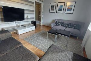 Spacious three room apartment with a large kitchen and bathroom