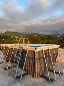 Maison avec vue panoramique et piscine