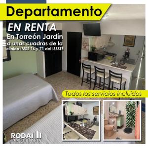 Bonito Loft en Torreon Jardín