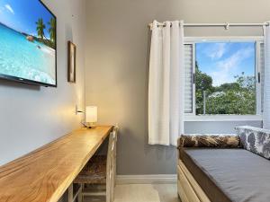 Pousada 50m da Praia 2 Suítes com Ar-Condicionado Cozinha Privativa Piscina