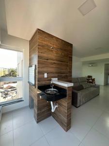 Apartamento com linda vista em Piratuba