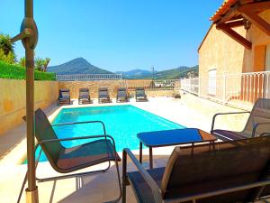 Villas Villa Nais 126m2-Zen-Salle Cinema-Piscine : photos des chambres