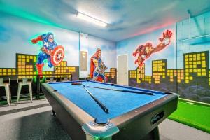 30-Guest Home w Theme Rooms Games Resort Access