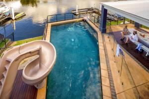 Parrearra Paradise On The Water With Water Slide