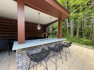 プライベートサウナ付き 森も小川も楽しめる 一棟貸切の貸別荘 Royal Villa 那須高原