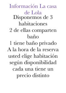 La casa de Lola