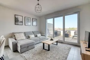 The Cocoon - Appt avec terrasse 20mn de Toulouse - Castelginest