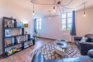 Appartements La Halte Parodienne - Appt avec vue sur le canal : photos des chambres