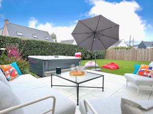 Maisons de vacances Kerlaouen - Maison avec jardin et spa - 5 min plage Carnac : photos des chambres