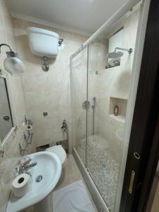 Vittorias home near Maradona mural