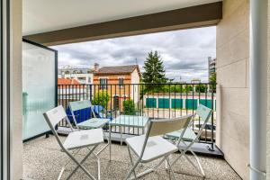 Appartements Moulin a Vent A14 - Appt pour 4 avec balcon : photos des chambres