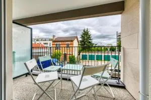 Moulin à Vent A14 - Appt pour 4 avec balcon - Bondy