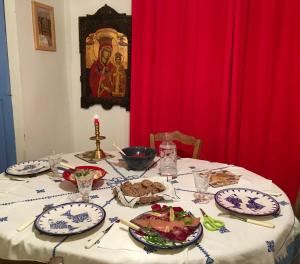 Maisons d'hotes Les Asphodeles chambre familiale Lilah : photos des chambres