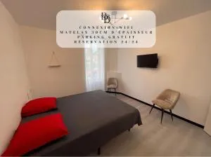 T1 Bis A3 30m2 Cosy 7min à pieds Gares appartement - Riorges