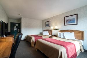 Queen Room with Two Queen Beds room in Econo Lodge Inn & Suites Canandaigua