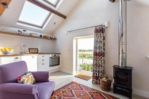 The Bothy, with a natural swimming pool