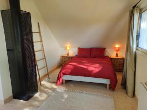 Maisons de vacances Chalet Cormoran, face a l-ocean : photos des chambres