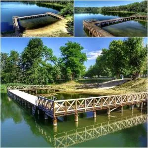 Rodzinny Zakątek nad jeziorem w Bobowicku - Sierczynek