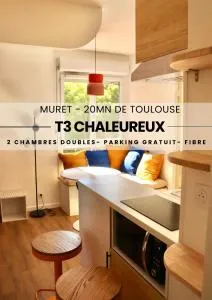 T3 chaleureux à Muret - Seysses