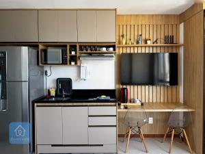 Studio Vista Mar Exclusivo no Barra Premium