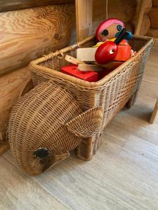 Knus boomstamhuisje op de Schatberg - nabij Toverland