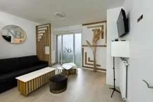 Spacieux appart terrasse métro hôpital 4pers wifi - 维勒瑞夫