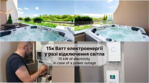 Petrovdom SPA Luxury apartment 11-240 with jacuzzi in RC Pechersk Plaza