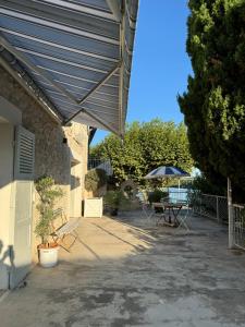 Villas Porte de Provence - vue sur la riviere cote plage - Saint Martin d-Ardeche : photos des chambres
