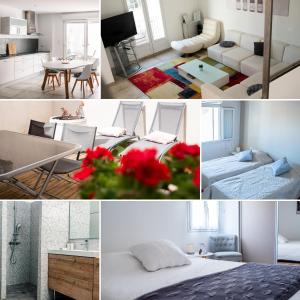 Les Bosquet Charmante Maison 2 Chambres ,parking gratuit au Centre de Châteauneuf-du-Pape