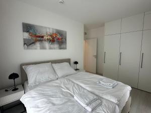 Rogowo Pearl Green Deluxe 2 sypialnie z widokiem na wydmę i na jezioro