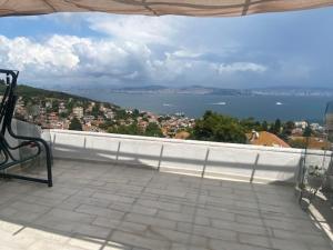 Panoramik deniz manzaralı dubleks