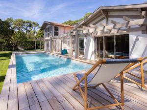 Villa Rénovée à Hossegor avec Piscine Chauffée, Proche Golf et Plage - FR-1-791-15