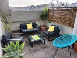 Appartement convivial à Saint-Leu, 40 m², terrasse agréable - Entre-Deux