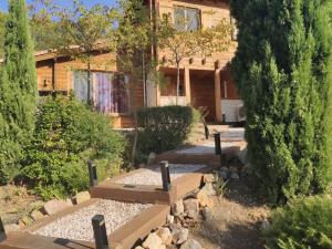 Villas Les cigales magnifique maison en bois avec piscine : photos des chambres