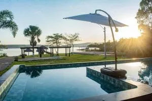 Refugio incrivel a beira do lago em Lajeado, TO - Brejo Sêco