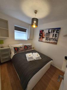 Crash pad in Luton Town