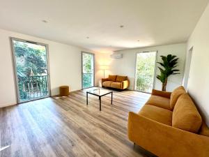 Appartement avec jardin privé à 2min de la plage