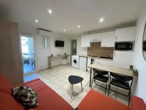 Studio avec Piscine Parking à 250 m de la plage - 滨海拉塞讷