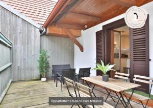 Appartements duplex 3 et 4 personnes - Climatisation - Village elu parmi les 