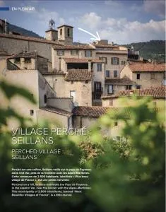 Au cœur de Seillans, charmant logement, grande terrasse et panorama - La Bastide