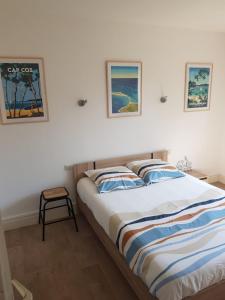 Appartements Le Transat, a 5 min de la superbe plage du Cap-Coz a Fouesnant, proche des commerces : photos des chambres