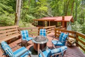 Tranquil North Georgia Cabin Near Vogel State Park - Hood