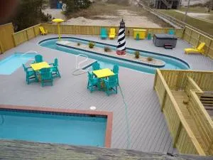 Rio Rodanthe Lazy River Kiddie Pool Oceanfront Elevator - Rodanthe