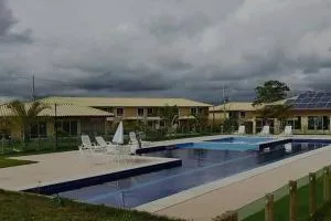 APT Completo - Ar-condicionado, Wi-FI, piscina, garagem, portaria - aconchegante - Cortume