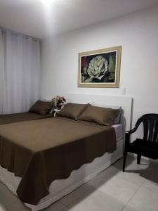 APT Completo - Ar-condicionado, Wi-FI, piscina, garagem, portaria - aconchegante